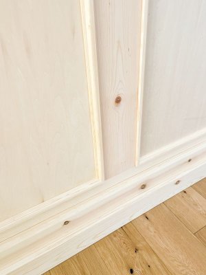 モールディングを使ったアンティーク調カウンター