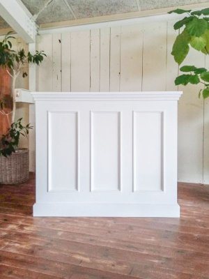 画像7: オーダーメイドレジカウンター91　(ショーケース付きL字型カウンター)W1200