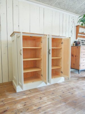 画像7: フランスアンティーク調キャビネット4dr　 