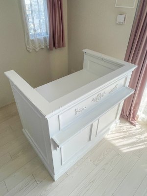 PC作業テーブル兼レジ台として、各種店舗にもおすすめです。