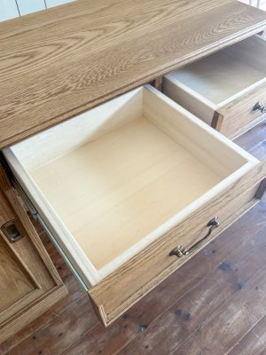 画像14: オーダーメイドキッチンカウンター162 レンジボード (ホワイトオーク・W1800)
