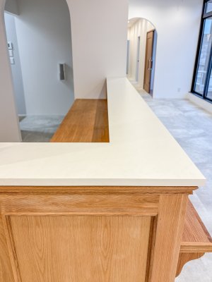 天板は清潔を維持できるメラミン天板