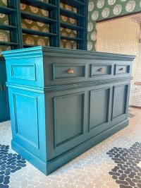 オーダーメイドレジカウンター166　(カフェ向け・受付カウンター)W1500