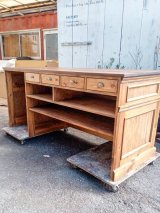 オーダーメイドレジカウンター167　(園芸店花屋さん向け・アンティークカウンター)W2000