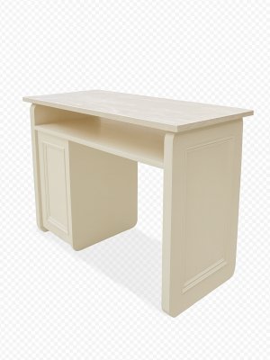 モールディングで装飾したかわいいネイルデスク