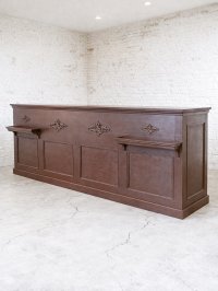 オーダーメイドレジカウンター169　(写真館・キャスター付き)W2400