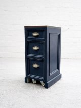 ネイルサロン向けキャスター付きワゴン　メラミン天板　 