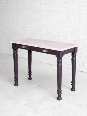 天板は大理石柄のメラミンで、アセトン対応