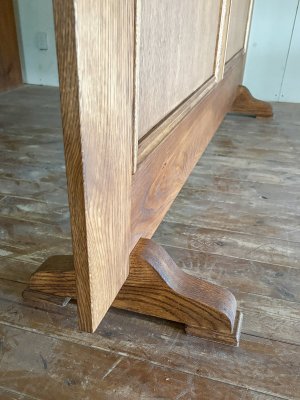 どっしりした足。