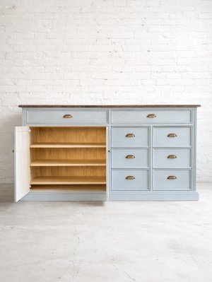 写真はW1800、D480、H950mm、サイズオーダー承ります。