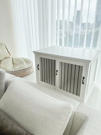 かわいい室内用犬小屋w800〜1200　おしゃれなドッグゲージ(1方柵)　 