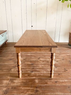 人気木材ホワイトオーク材無垢材を使ったローテーブル