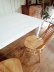 かわいいデザインのテーブルは、デザイン性のある椅子との相性バツグンです。