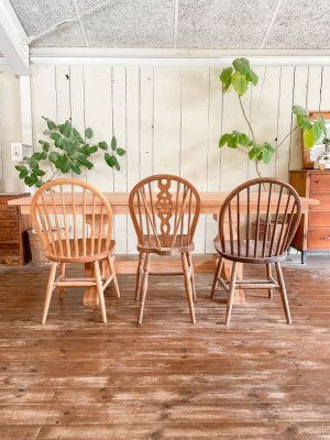 デザイン性が高く、アンティークチェアがよく似合います。