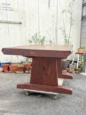 元のテーブルのダウンサイジングという面白い仕事でした。