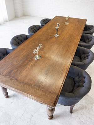 写真は特注色「ウォールナット色」つや消しウレタン仕上げです。