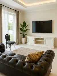 フランスアンティーク調テレビボードW2000　 