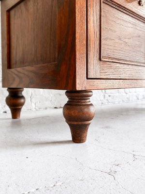 ろくろ足は高さ12cmでお掃除ロボットが通ります。