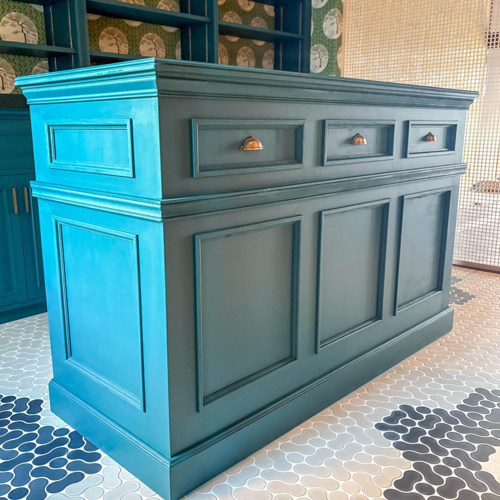 クラシックアンティークレジカウンター