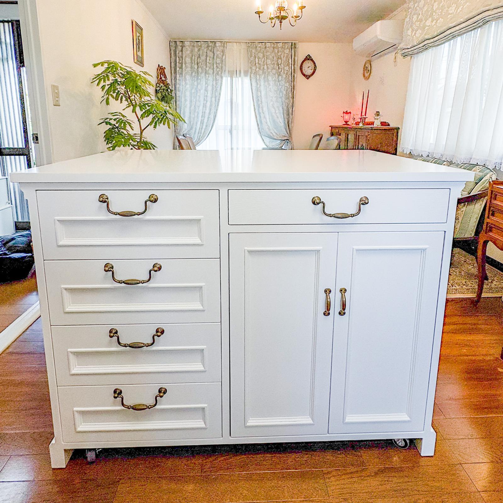 アイランドカウンターのオーダーメイド