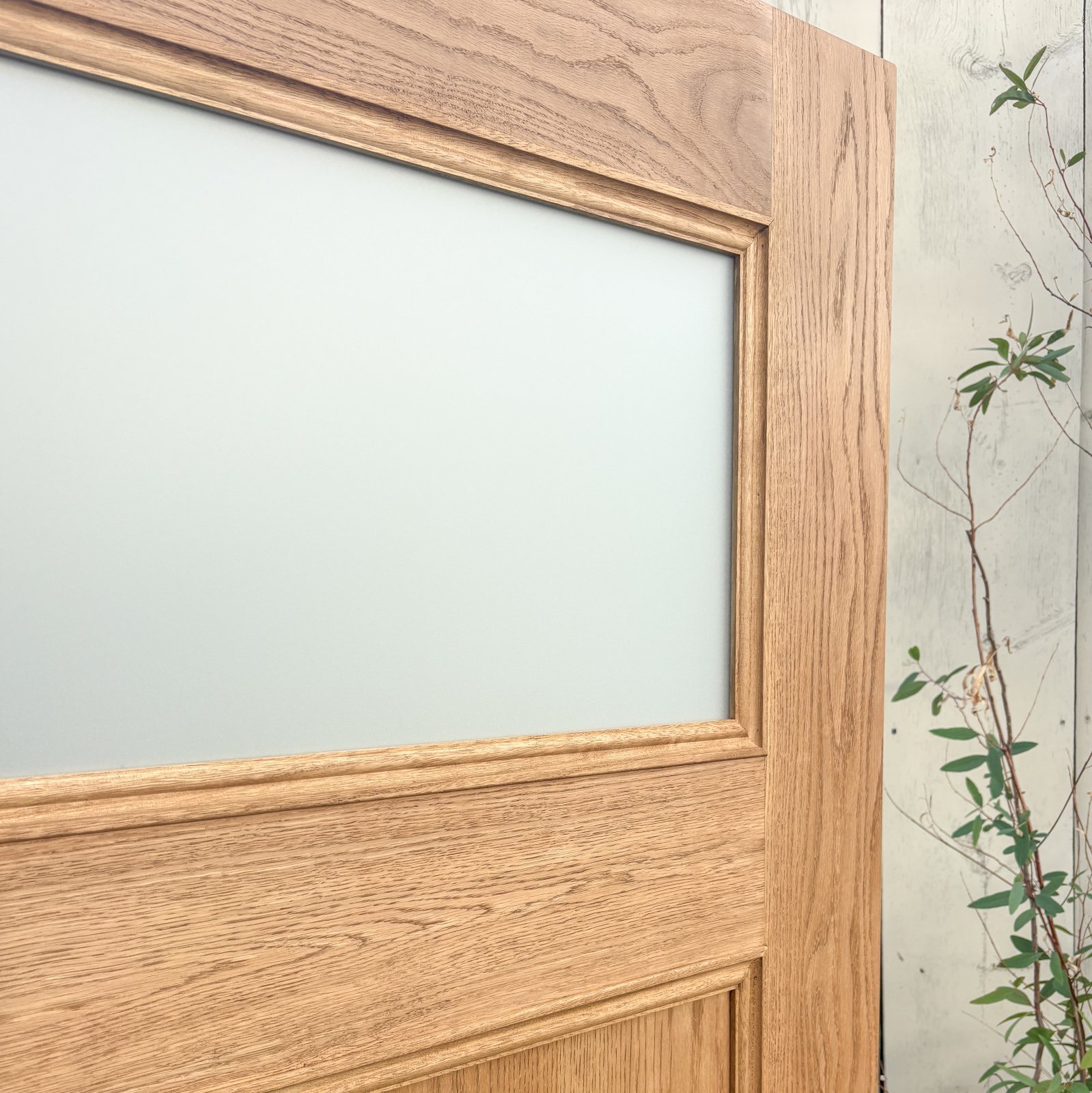 すりガラス入りパーテーション美容室向け