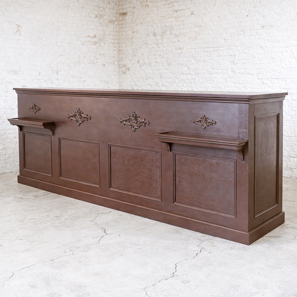 宮城県の写真館に納品したレジカウンター