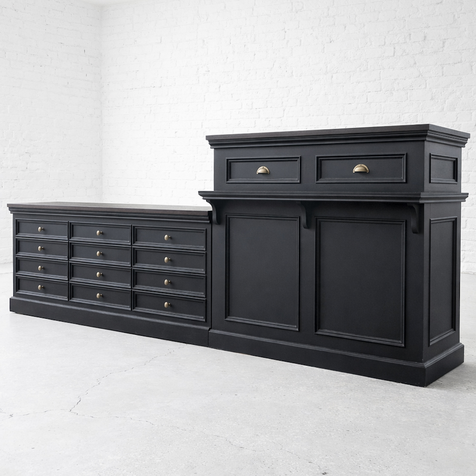 東京の帽子専門店に納品した店舗家具