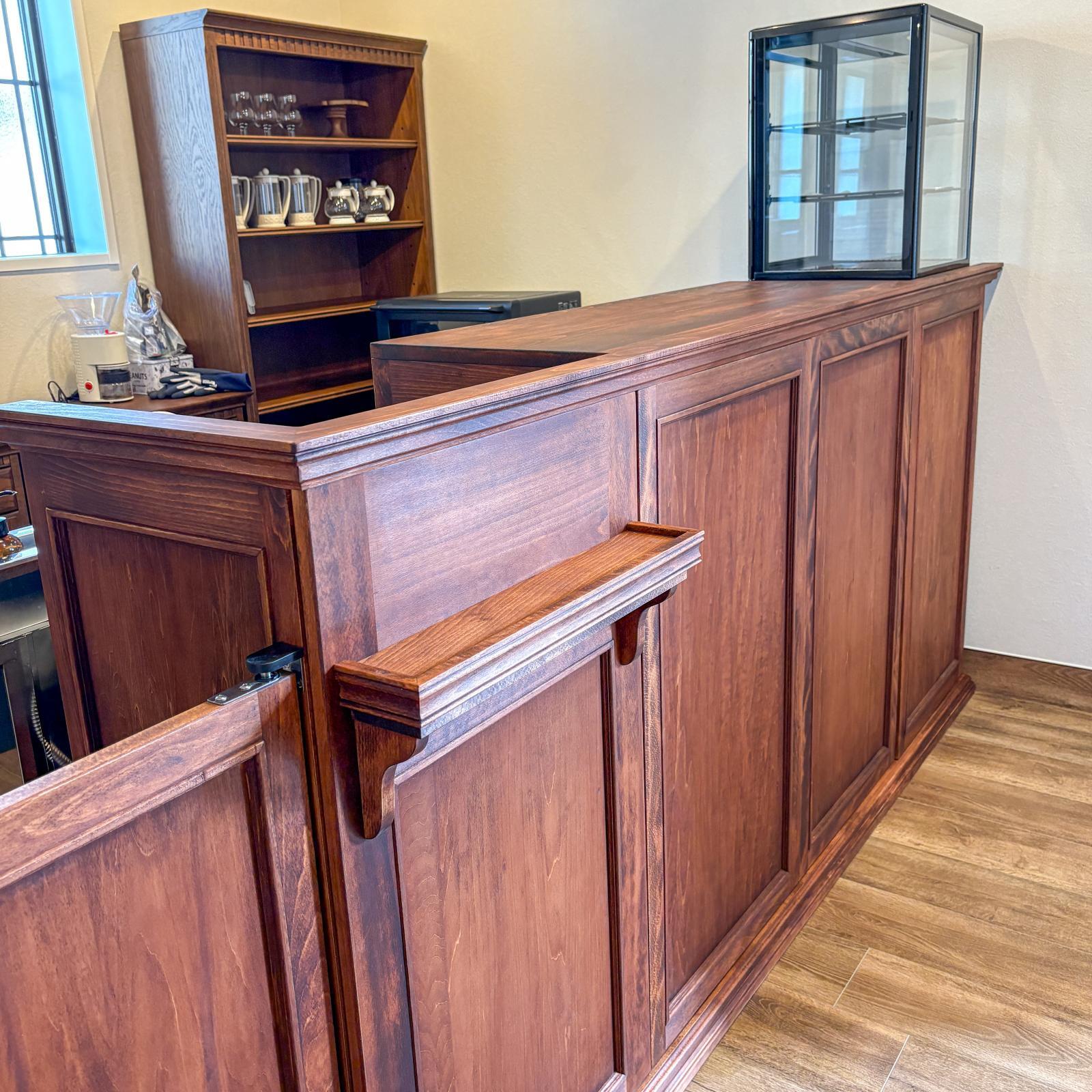 お菓子屋さん向けレジカウンター