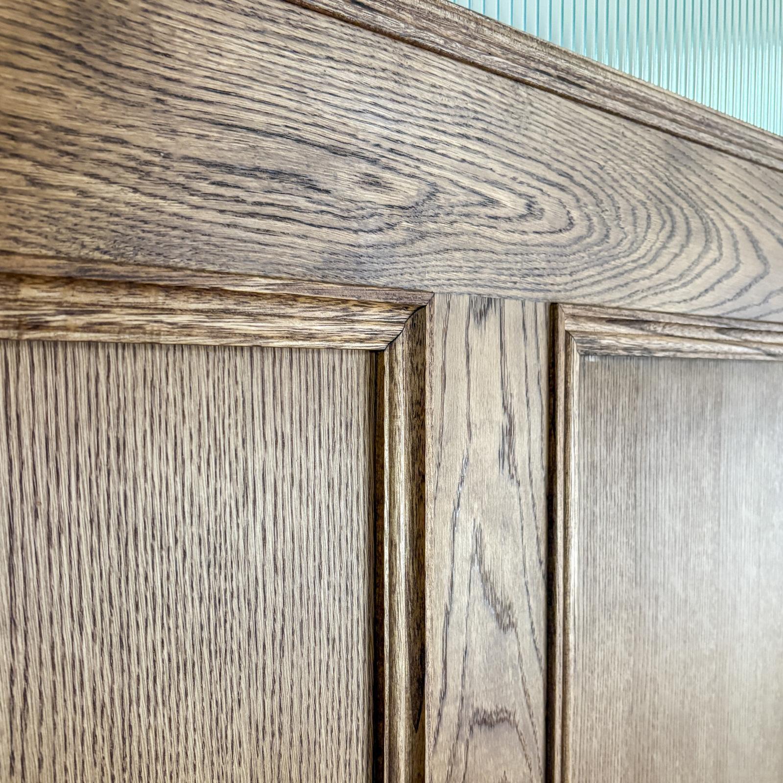 アンティークウッドパーテーション