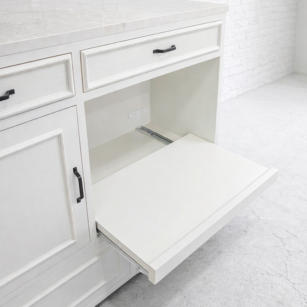 収納を選べるキッチンカウンター