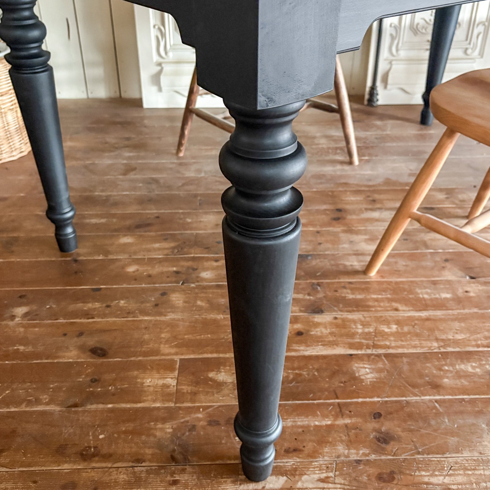 ろくろ足テーブルのオーダーメイド