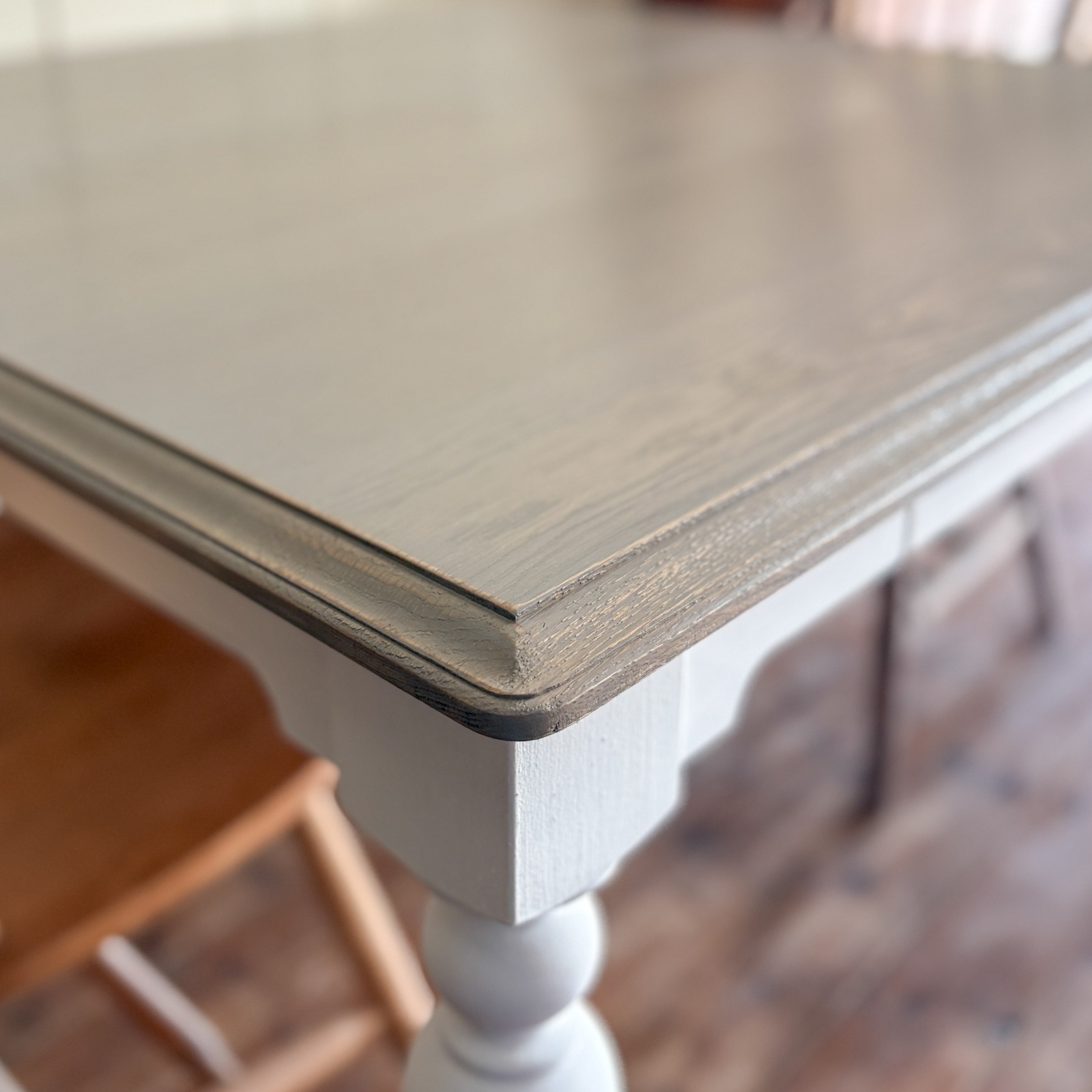 ブロカントアンティークダイニングテーブルのオーダーメイド