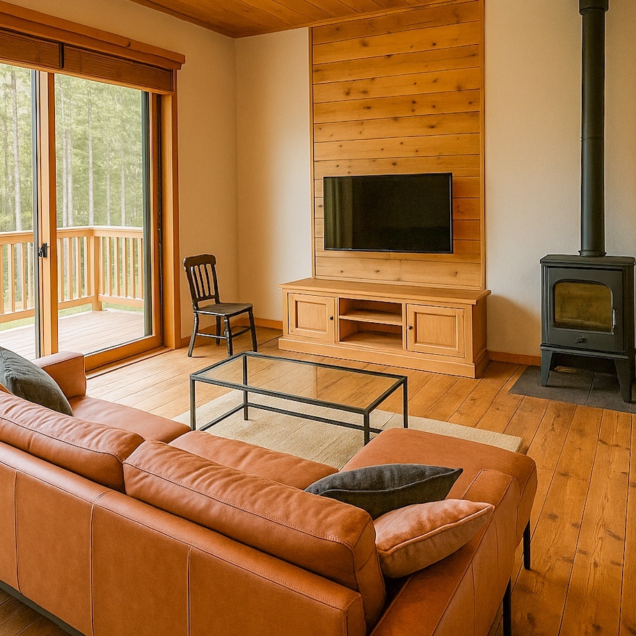 オーダーメイドで製作したテレビボード