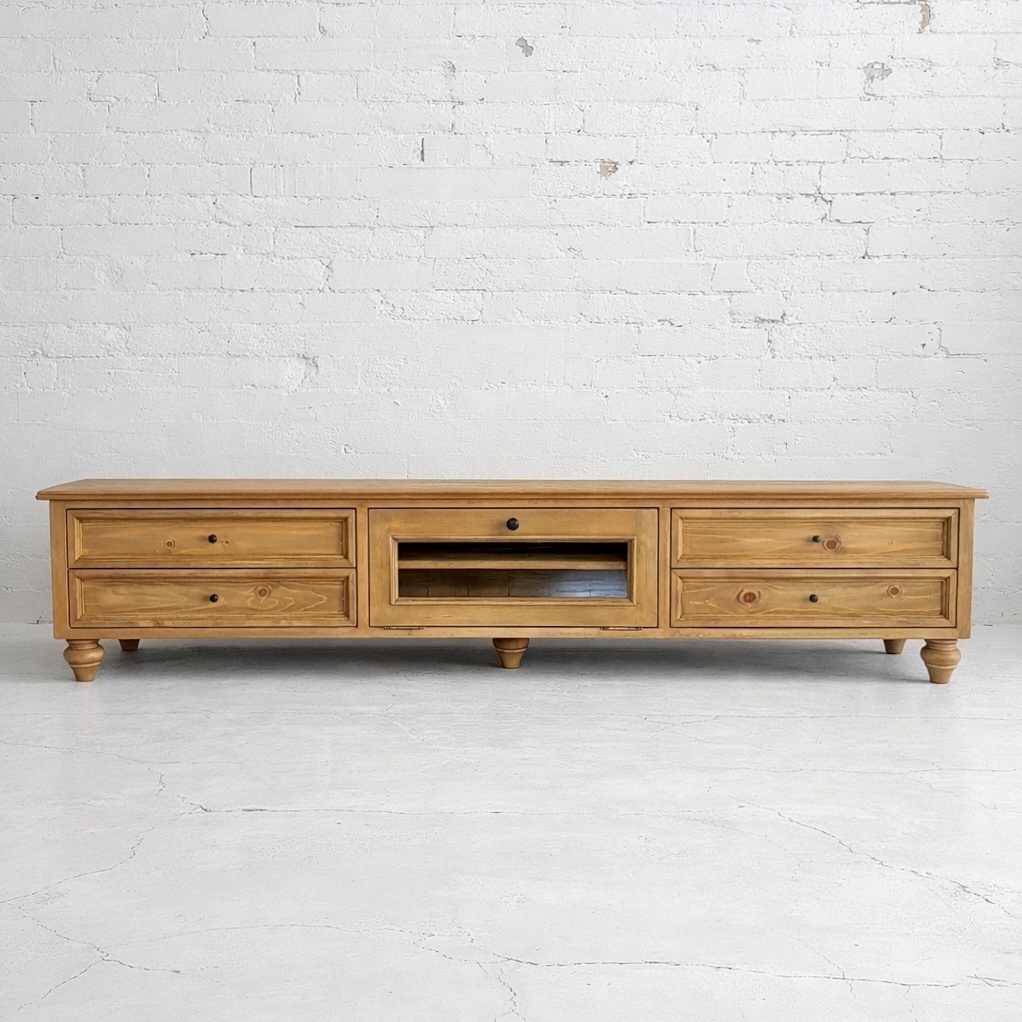 アンティーク調テレビボードW1800