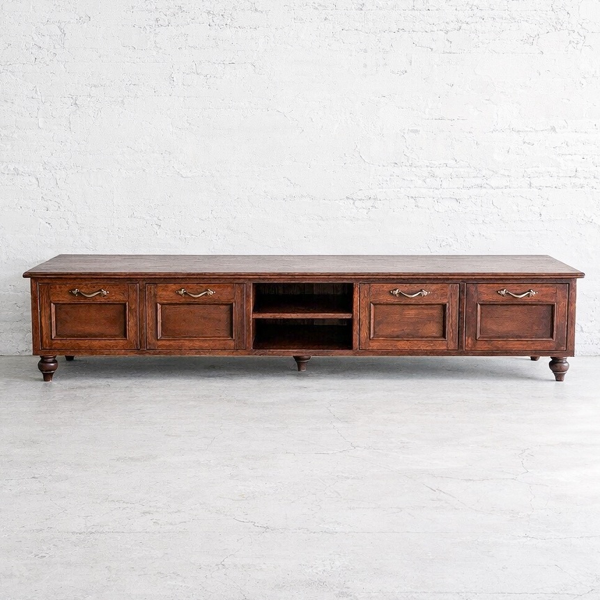 W2000mm大きなテレビボードのオーダーメイド