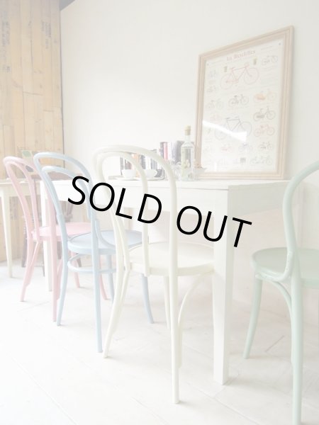 画像3: 【展示現品・12色】 カラーベントウッドチェアA (3)