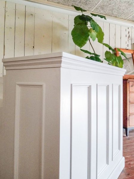 画像6: オーダーメイドレジカウンター91 (ショーケース付きL字型カウンター)W1200 (6)