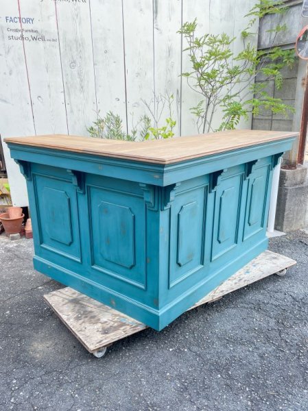 こちらはW1600✕D1200サイズのL字カウンター