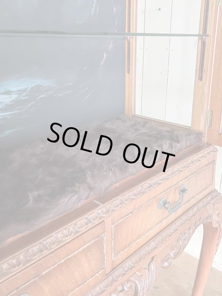 ファーの下敷き付属(こちらはアンティークではありません。)