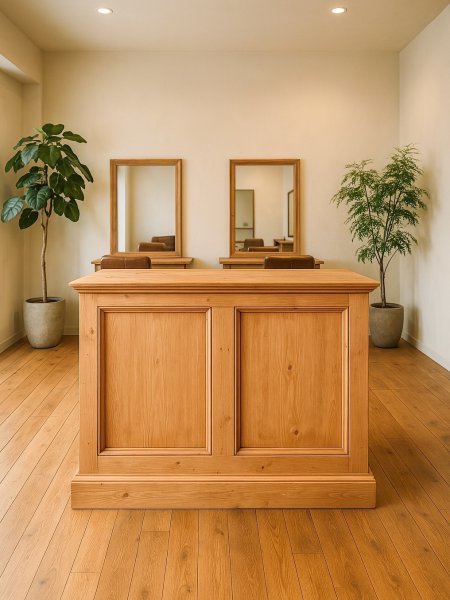 美容室向けカウンターイメージ画像