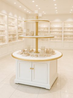 店舗ディスプレイで活躍するディスプレイシェルフ等店舗什器を 店舗ディスプレイで活躍するディスプレイシェルフ等店舗什器を