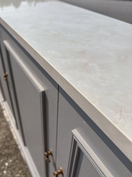 大理石メラミンは高級感・清潔感がでます。