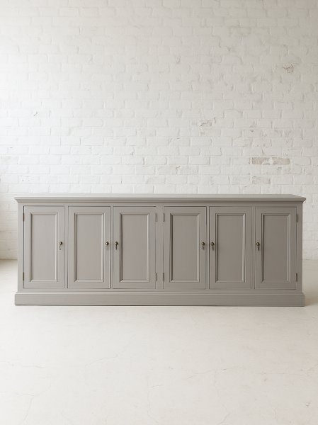 総幅W3000mmの収納キャビネットです。（一体イメージ）