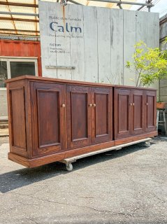 古いやぐらこたつの天板 木製 ディスプレイボード 店舗什器 ex6-779-15-1_1.jpg