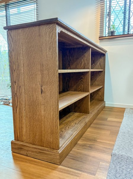 ホワイトオークキッチンカウンターW1800