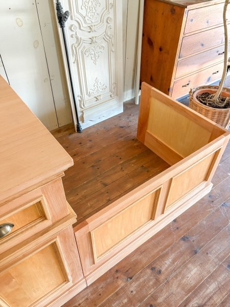 W900mmサイズの冷蔵ショーケースを収めるカバー