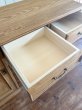 画像14: オーダーメイドキッチンカウンター162 レンジボード (ホワイトオーク・W1800) (14)