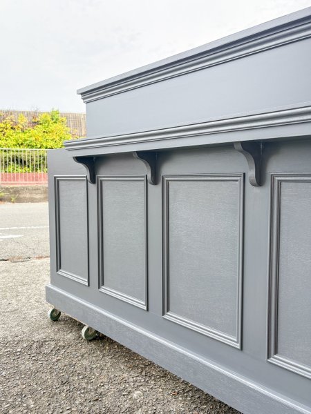 神奈川県の美容室のオーダーメイドさせていただいたレジカウンター