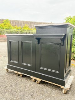 ケーキ屋さん向けショーケースカウンター、大きなL字型カウンター