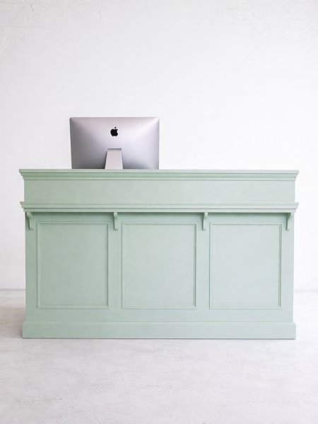 愛知県の雑貨屋さんに納品したL字型レジカウンター